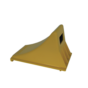 Wordensa CB-ALUM Aluminum Wheel Chock Block 8"x8.5"x12" Heavy Duty Yellow