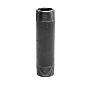 Capitol N-014X4 1/4" x 4" Extra Heavy Black Pipe Nipple Fitting NPT Gas/LP