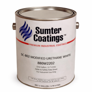 Sumter SC102 Modified Urethane White Tank Coating 880W2202 Low VOC Industrial