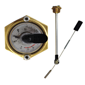 1-1/4" Threaded Top Mount Gauge for 30" LP Propane Tank MFG# TA160AP DLP3622