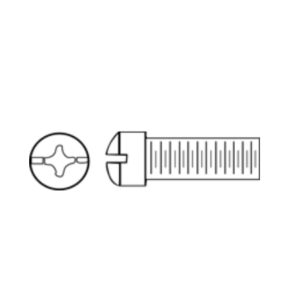 Rochester 0040-00413 Stainless Steel Dial Screw for 4" Tank Gauge Sensor