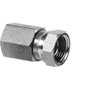 Parker 0207-12-12 3/4" F NPT x 3/4" F NPT Straight Swivel Fitting | Hydraulic Ga
