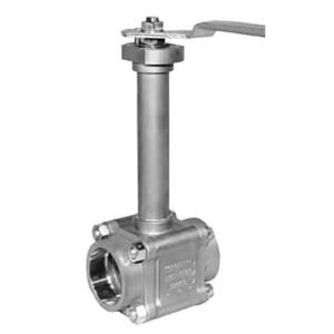 Flowserve Worcester 02C441166PMSE 1/4" Cryogenic 3-Piece Ball Valve Brass NPT