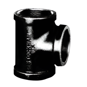 ANVIL 038TEE-STD 3/8" Black Pipe Tee Fitting Low Pressure Gas/Water/Steam