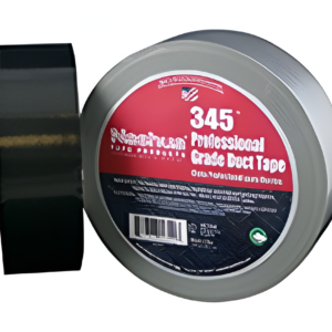 Vybond 345 HVAC Duct Tape 2" x 60 yd Black 12 Mil Heavy Duty
