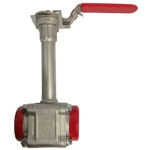 Worcester 10C446666PMSE 1" Cryogenic 3-Piece SS Ball Valve FNPT O2 Clean