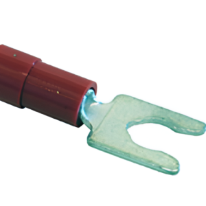 Cambridge 16-14 AWG Insulated Spring Spade Terminal #8 Stud, 50-Pack, MFG# 11276