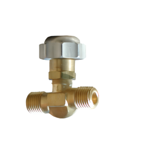 REGO 1224WA 1/4" MNPT x 1/4" MNPT Brass Needle Valve for LP & Natural Gas