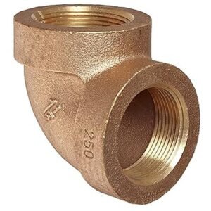 REGO 1228-1 1/2" FNPT x 1/2" FNPT Brass Elbow 3750 PSI
