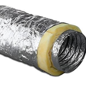Atco 6" x 25' R4.2 Insulated Flex Duct Silver MFG#13002406