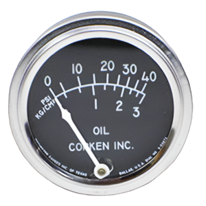 Corken 1302 Oil Pressure Gauge 0-40 PSI 0-3 KG/CM² LP Gas Compressor Part