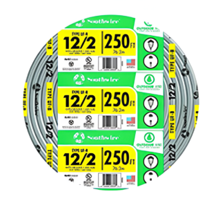 Southwire 12/2 UF-B Underground Feeder Cable 250ft w/ Ground