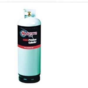 100 lb Propane Tank DOT Steel Cylinder w/ POL Valve Manchester 1428TH.20