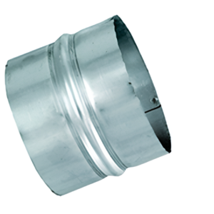 6" Spiral Duct Coupling 26GA Galvanized HVAC Pipe Connector 1440.06