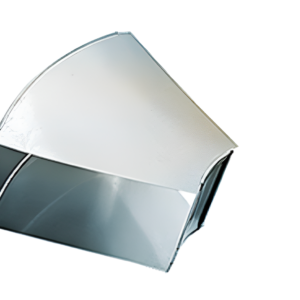14"x8" 45° Horizontal Trunk Duct Elbow S&D Galv HVAC MFG#14X8-123SD