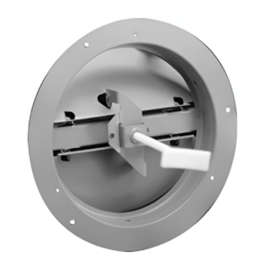 LIMA 8" Round Ceiling Damper Butterfly Style Brown HVAC Air Control 155 8H150BD