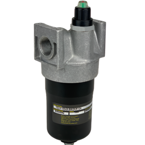 Parker 15CN 3/4" Inline Filter 5 Micron w/ Visual Reset Indicator Short Body