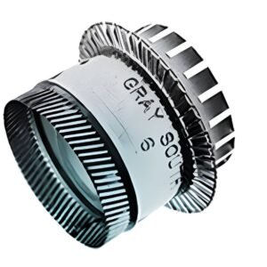 18" HVAC Tab Collar 18-404D Galvanized Round Duct Takeoff