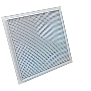 24x48 Egg Crate Return Air Grille Lay In T-Bar Ceiling White