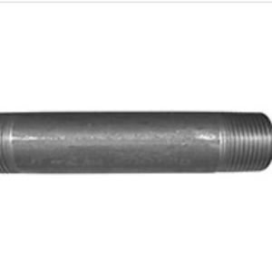 Cambridge 3/4" x 18" Black Steel Pipe Nipple NPT Gas Line Fitting Propane/Natura