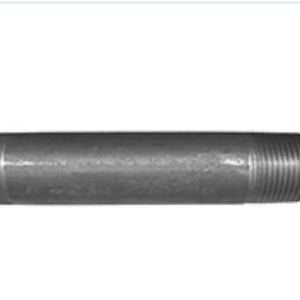 Cambridge 3/4" x 24" Black Steel Pipe Nipple NPT Threaded – Gas & HVAC Use
