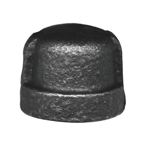Cambridge 1/2" Black Pipe Cap NPT Cast Iron Fitting for LP Gas HVAC MFG# N/A