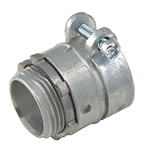 Peco 1/2" Greenfield Squeeze Connector – LP Gas, Propane, Natural Gas Fitting, M
