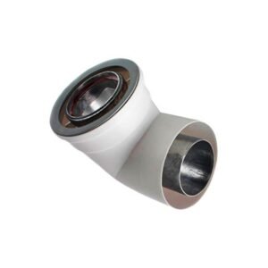 Rinnai 224063 90° Non-Condensing Vent Pipe Elbow 3" x 5" Concentric