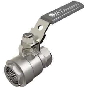 SVF 26SSTH07M 1-1/2" 316 SS Full Port 2-Piece Ball Valve NPT 2000 WOG