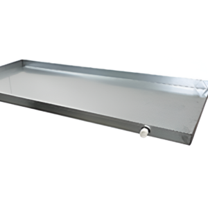 26x46 HVAC Condensate Drain Pan Galvanized Steel AC Furnace 26X46-DP26