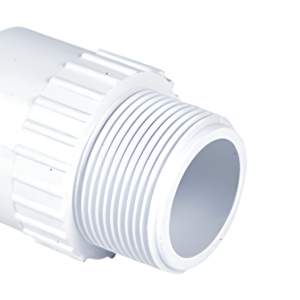 1" PVC Male Adapter SCH40 1" Slip x 1" MPT Lesso 436-010 Pipe Fitting