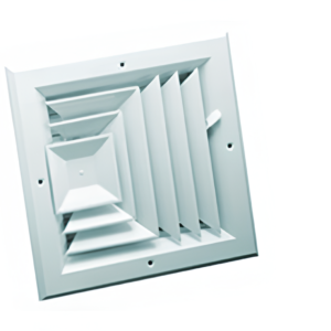 10x10 Square Ceiling Diffuser 3-Way White HVAC MFG#447673