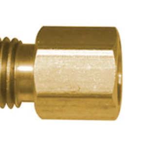 3/8" Male Flare x 1/8" Female NPT Brass Adapter HOLYOKE Gas Fitting U3-6A