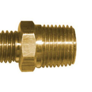 5/16" Male Flare × 1/8" Male NPT Brass Adapter Fitting – Holyoke 48-52