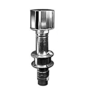 Re-Verber-Ray 4-DSK 4" Sidewall Vent Kit for Infrared Tube Heaters HVAC