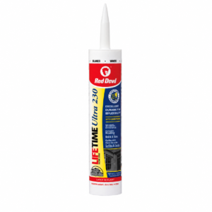 Red Devil 0770 Latex Sealant 10oz White Paintable Caulk ASTM C920 Spec230