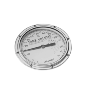 Rochester 5015S01403 8" Combo LPG/NH3 Dial Gauge for Stationary Magnetel