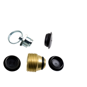 511 Saf-T-Lok Brass POL Lock for Propane LP Gas Cylinder Service Valves
