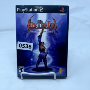 Arc the Lad Twilight of the Spirits PS2 Game - Fantasy Cover Art (2003)