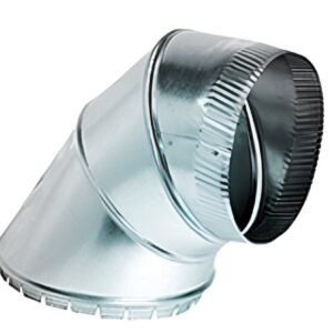 5" Adjustable Round to Round Duct Takeoff HVAC Fitting Galvanized MFG# 5-201