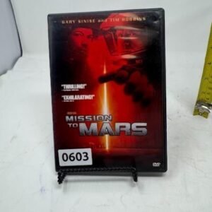 Mission to Mars DVD Sci-Fi Thriller 2000 Widescreen – Red Space Cover Design