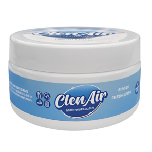 CleanAir 0.5lb Gel Odor Neutralizer Tub Fresh Linen HVAC LP Gas Room Deodorizer