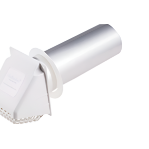Diversitech 650-031 3" Fresh Air Intake Vent Hood w/ Pipe White