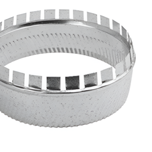 6" Galv Collar Small End with Serrated Ring & Crimp – HVAC Duct Fitting MFG# 6-3