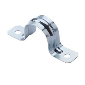 PECO 2" Galvanized 2-Hole Conduit Clamp Strap for EMT Rigid Thinwall Pipe