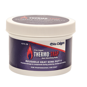 Nu-Calgon Thermo-Trap Heat Absorption Putty 12 oz Jar Brazing Soldering Gas