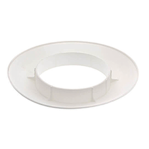 Rinnai 2" x 4" White Rubber Wall Plate 710265 Polypropylene Venting Sleeve
