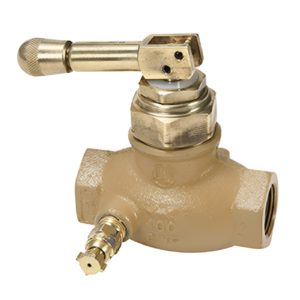 Engineered Controls 3/4" F NPT Locking Globe Valve LP Propane Crop Drier