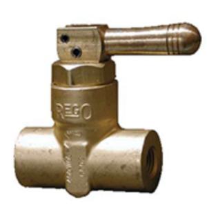 Engineered Controls 7901TC 1/2" F NPT Quick-Acting Valve | LP Gas Cylinder Charg