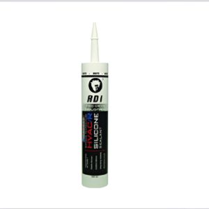 Red Devil 0896 Silicone Sealant 10.1 oz White Caulk Tube HVAC Plumbing Use